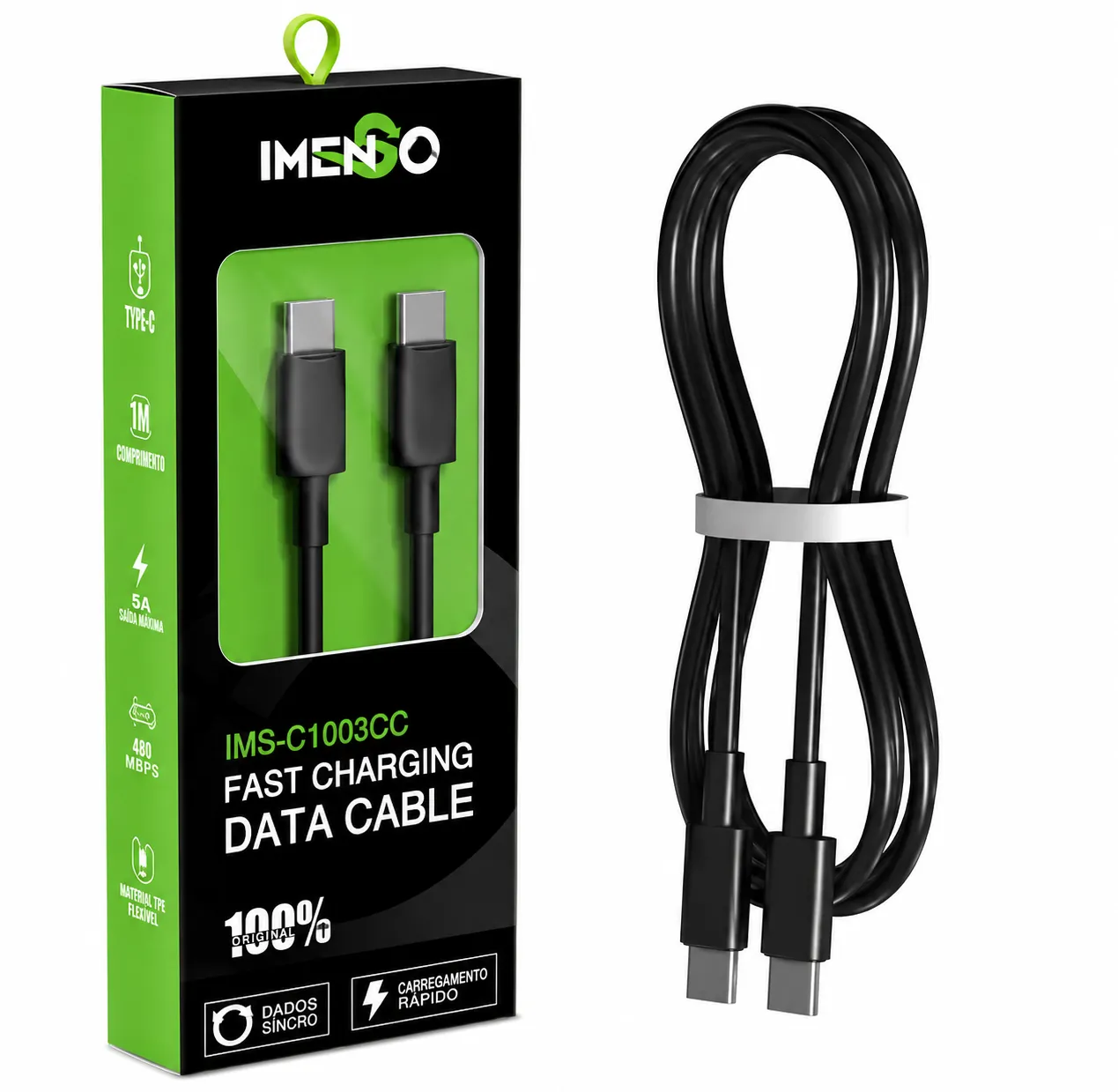 Cabo de dados Imengo USB-C